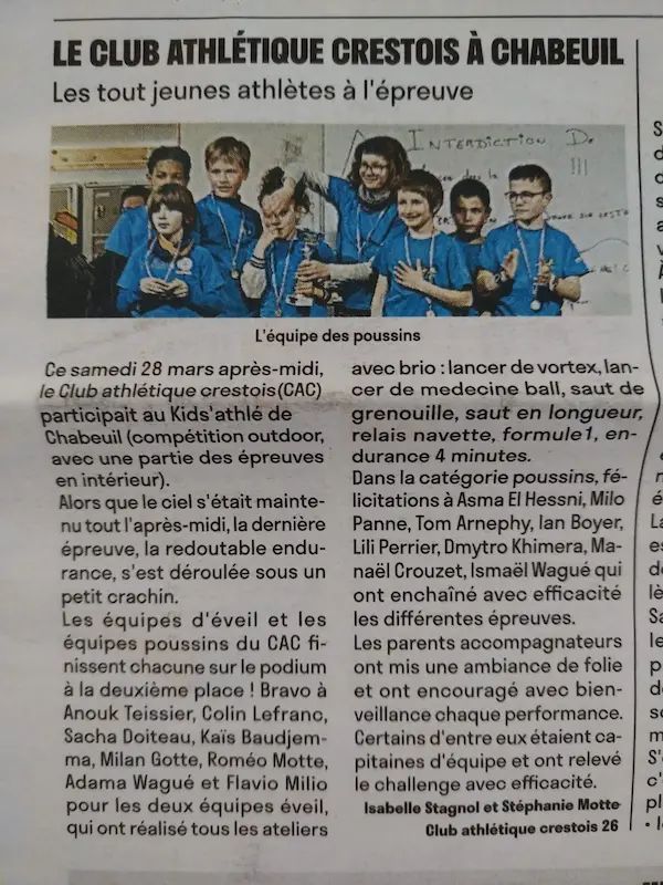 Personne qui courent.